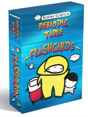 BASHER Science Periodic Table Chemistry Flash Cards Complete Box Set Kingfisher